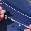 Pulsera de Lluvia de Meteoros para Mujer, Joyería de Amistad de Zirconia de Alta Gama con Diseño de Estrella Explosiva, Accesorio de Mano de Estrella de Moda, Fresco y Dulce