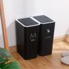Cubo de basura para el hogar, nuevo inodoro con tapa, 2025, con ranura para basura, para cocina, color de alta calidad, para sala de estar.