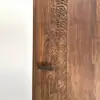 Novo Conjunto de Porta Interna de Madeira Maciça Pura Estilo Chinês Noz Porta de Quarto Ecológica Porta à Prova de Som Porta de Cômodo Porta de Tronco Carvalho