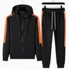 Cardigã com Logo Personalizado Conjunto Esportivo Primavera e Outono Casual Solto Roupas de Trabalho para Empresa para Homens e Mulheres, Roupas de Grupo