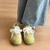 2026 Nuevo Otoño Estilo Coreano Casual Deportivo Versátil Cómodo Suela Suave Zapatos de Tabla Super Atractivos Kiwi Zapatos de Entrenamiento Alemanes