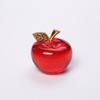 Adornos de Manzana de Cristal de Año Nuevo Transfronterizos Joyería de Interior Auspicioso Seguridad Creativo Lindo Fruta Regalo para Hombres y Mujeres