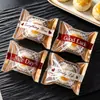 Bolsas de embalaje para pasteles de yema de huevo estilo inglés con base dorada, selladas térmicamente individualmente, 80 gramos; cajas de embalaje para pasteles de nieve, bandejas de blíster y bolsas de embalaje