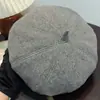 Boina de Lana Retro para Mujer Otoño Invierno Nuevo Estilo Logo de Corazón Gorra de Pintor Versión Coreana Versátil Adelgazante Octogonal