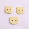 Botões de Gatinho Cartoon Coloridos de Dois Olhos DIY Acessórios de Cabelo Presilhas de Cabelo Grampos de Cabelo Patches Capa de Celular Tamancos Decorações de Sapato Acessórios