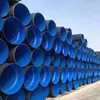 Tubería corrugada de doble pared de HDPE rigidez al aplastamiento tubería de drenaje de PVC tubería corrugada de plástico drenaje tubería de alcantarillado