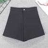Calças casuais femininas de algodão altamente elástico, modelo shorts de cintura alta e modelagem justa, perfeitas para o outono de 2025. Ideal para usar por cima da roupa. Calças que realçam o quadril. 9025