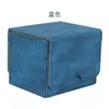 Caja de Almacenamiento de Tarjetas Desmontable con Patrón de Vaquero Doble Funda 100+ Tarjetas Caja para Juegos de Cartas Mtg Caja para Tarjetas de TCG Insertar Horizontal Caja para Tarjetas de Yu-Gi-Oh Tcg
