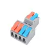 Borne Rápido Terminal de Prensado Poste Terminal Conector Rápido Conector de Cable N4FT24 Conector Rápido Multifuncional