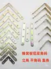 Panel de panal accesorios para techo integrados borde plano código de esquina aluminio gancho de colgado rápido de tres garras piezas de placa de presión tornillos endurecidos