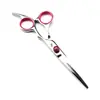 Tesouras de Cabeleireiro Rosa de 6,0 polegadas Tipo Parafuso, Tesouras Retas, Tesouras de Desbaste, Tesouras para Franja, Conjunto de Tesouras de Desbaste, Conjunto de Tesouras de Cabeleireiro em Estoque