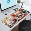Alfombrilla de Ratón Ultra Alta Definición Bidimensional del Anime Demon Slayer Tecnología Gaming para E-Sports Almohadilla Extra Grande para Oficina Borde Antideslizante con Bloqueo