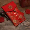 Sobres Rojos Creativos con Tela de Patrón de Nube, Caracteres de Fortuna y Borlas Exquisitas - Artículo Popular al por Mayor