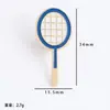 Broches Populares de Series Deportivas de Dibujos Animados de Amazon, Broches de Bádminton y Fútbol, Pines Personalizados para Accesorios de Ropa