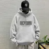 Sudadera con capucha pesada para hombre, estilo Hong Kong, marca de moda, top para primavera, otoño, invierno, holgada, con forro polar, chaqueta engrosada para pareja