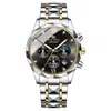 Reloj para Hombre Va Va Voom Resistente al Agua Moda Diseño Rombo Calendario Negocios Tendencia Reloj para Hombre Venta al por Mayor 2733