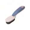 Cepillo para Zapatos, Cepillo Multifuncional para Zapatos, Cepillo de Cerdas Duras, Herramienta de Limpieza para Zapatos, Cepillo para Lavandería del Hogar, No Daña los Zapatos, No Pierde Cerdas, Limpia