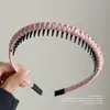 Atacado de fábrica mecha de cabelo tiara de cabelo nova feminina para lavar o rosto com dentes antiderrapante pequeno cabelo rebelde grampo de acabamento toca de cabelo