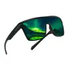 Óculos de Sol Esportivos de Novo Estilo para Uso Externo, com Lentes Amplas e Proteção, Óculos de Sol para Dirigir à Prova de Vento e Areia, Estilo Europeu e Americano, Atacado