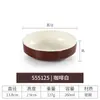 Kaibaiya plato pequeño de melamina 4/5/6 pulgadas plato pequeño de vajilla plato de plástico para salsas plato para dips plato para platos fríos plato para snacks comercial