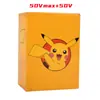 Tarjeta Pokémon VMAX Tarjeta VSTAR Pikachu Tarjeta Flash Pokémon PTCG Inglés Tarjeta de Juguete para Niños