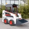 Exportado para a França, Bobcat, Bobcat Rodoviário para Engenharia Municipal, Empilhadeira Pequena para Remoção de Lixo