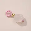 Colgante de Ágata Blanca Congelada de Lichi Natural Pequeño Accesorio Colgante para Pulseras, Collares, Colgantes y Accesorios Hechos a Mano DIY Venta al por Mayor