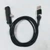 Soporte plegable para teléfono de 240W con 70% de descuento, cable de carga con conector en ángulo, cable de datos trenzado de carga rápida 2 en 1 adecuado para Apple y Huawei