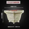 Molde de Vaso de Flor Hexagonal Vaso de Cimento Concreto Vaso DIY Modelo de Plástico Grande Extra Grande Bandeja de Vaso de Jardim