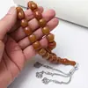 Novo Estilo Contas de Oração Sauditas Turcas com 33 Contas, Pingente de Liga de 13mm, Contas de Louvor do Oriente Médio, Contas Manuais de Contagem