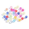 Rodas de Cristal Sintético Acrílico Contas Planas Miçangas para Fazer Pulseiras Colares DIY Artesanato Contas Soltas Materiais para Joalheria