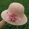 Sombrero de Sol de Protección Solar para Mujer Verano 2026 Nuevo Estilo Puesto en Zona Turística Sombrero de Paja Día de la Madre Protección UV Sombrero de Pescador para Mujer
