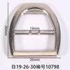 Diâmetro interno 19mm Quadrado Oval Dia Fivela Bolsa com Ajuste Bagagem Sapato Flor Roupas Sapato Fivela Pin Fivela Acessórios Acessórios