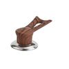 Mango de tapa con veta de madera puede ser vertical anti-escaldaduras wok de baquelita mango universal accesorios tapa de vidrio