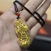 Pingente Fivela Ping An Herança Anel Antigo Fosco Ouro de Areia Vietnamita Pingente de Disco Masculino e Feminino Tom Vibrante Mão Rápida Ao Vivo