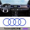 Adecuado para Toyota Tacoma Perilla de Volumen del Aire Acondicionado Anillo Decorativo de la Salida de Aire Cubierta de Encendido Modificación del Interior del Coche
