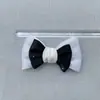 Accesorios DIY Accesorios de Moño de Algodón Blanco y Negro Accesorios para Zapatos y Ropa Pinzas para el Cabello Accesorios para Fundas de Teléfono Accesorios para Ropa de Muñecas BJD