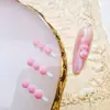 Clipes de Cabelo Fofos de Frutas Cristalizadas de Desenho Animado Populares Mini Versáteis Sanrio Acessórios de Nail Art de Frutas Cristalizadas Decorações Mistas de Resina