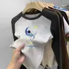 Ropa Interior Cálida para Niños Estilo Coreano Otoño/Invierno Felpa Cuello Redondo Prenda Base 2026 Nuevo Estudiante Manga Larga con Parches Tendencia