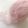 Hilo de Terciopelo de Visón Mezclado a Mano, Hilo Fino, Hilo para Ganchillo Hecho a Mano, Hilo Especial para DIY de Terciopelo de Visón Imitación de Pelo Largo, Bufanda