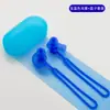 Protetores Auriculares para Natação com Tira para Pendurar para Evitar Quedas, Protetores Auriculares de Silicone, Protetores Auriculares à Prova d'Água para Natação, Conjunto de Prendedor de Nariz, Design à Prova d'Água com Tira para Pendurar de 3 Camadas