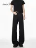 Calça Cropped Retro Handsome Estilo Hong Kong Outono/Inverno Novo Estilo Emagrecedora Altura Aumentadora Casual Calça Longa Versátil Masculina Calça de Terno