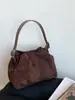 Bolso Nube de Gamuza Bolso de Gama Alta para Mujer 2025 Nuevo Versátil para el Trabajo Gran Capacidad Bolso Bandolera Hombro Cruzado