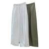 Moda Verão Novo Estilo Japonês Silhueta Simples Elegante Cintura Alta Perna Larga Calça Casual Solta Emagrecedora Casual Longa para Mulheres
