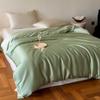 Producto Individual de Cama Lenzing Tencel Austriaco Verano Seda Seda de Hielo Doble Color Puro Cama Sábanas de Cama Funda Nórdica Funda de Almohada Cama Sábanas de Cama