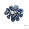 Patch de Tecido Flor de Strass Pérola Exquisita Cheio e Tridimensional Brilhante Strass Suporte Não Tecido Acessório Flor de Sapato Broche Decoração Patch