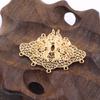 DIY Antigo Preservador de Cor Ouro Longlife Lock Grinaldas Pingente Clássico Hanfu Hairpin Acessórios para o Cabelo Headwear Material Acessórios