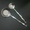 304 Aço Inoxidável Coador Óleo Treliça Cozinha Doméstica Hot Pot Óleo Skimming Espuma Óleo Isolamento Colher Filtragem Sopa Resíduos Colher