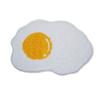 Tapete de Carpete Tuftado com Flocagem Daihaifa Desenho Animado Omelete Criativo Doméstico Tapete de Banheiro Absorvente Antiderrapante