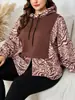 Exportación de Fábrica Fuente Talla Grande Ropa de Mujer Transfronteriza Holgada y Elegante Tallas Grandes Tops Venta de Liquidación Colección